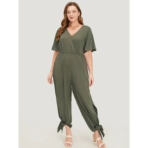 BloomChic Olive Green Jumpsuit